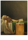 Jacques Louis David (1784-1825 - 
The Death of Marat, 1793 -
Postcard - 
1A00326-1