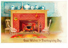 A.N.B.  - 
Good wishes for thanksgiving day -
Postcard - 
1C1654-1