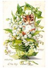 A.N.B.  - 
Kat in een plant (many happy returns of the day) -
Postcard - 
1C2224-1