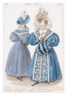  - 
Fashion print from 1831 from the Journal des Dames et de -
Postcard - 
A10308-1