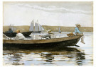 Winslow Homer (1836-1910)  - 
Boys in a Dory, 1873 -
Postcard - 
A103491-1