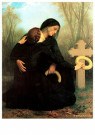 William Bouguereau (1825-1905) - 
All Saints Day (large version), 1859 -
Postcard - 
A110343-1
