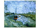 Pierre Bonnard (1867-1947)  - 
Barge on the Canal, circa 1899 -
Postcard - 
A114349-1