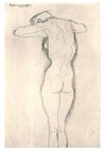 Gustav Klimt (1862-1918)  - 
Female nude - back view -
Postcard - 
A117035-1