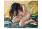 Edvard Munch (1863-1944)  - 
Crying naked 1914-1919 -
Postcard - 
A11904-1