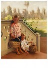 Konstantin Makovsky (1839-1915 - 
The Apple Pickers -
Postcard - 
A125148-1