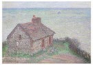 Claude Monet (1840-1926)  - 
Customs House, pink effect -
Postcard - 
A13452-1
