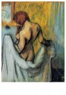 Edgar Degas(1834-1917)  - 
Woman With A Towel -
Postcard - 
A13913-1