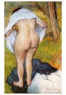 Edgar Degas(1834-1917)  - 
Nude Woman Pulling On Her Clothes -
Postcard - 
A14159-1