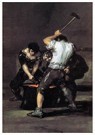 Francisco Goya(1746-1828)  - 
The Forge -
Postcard - 
A14903-1