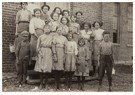 Lewis Hine(1874-1940)  - 
Group Of Spinners, Fayetteville, Tennessee -
Postcard - 
A16744-1