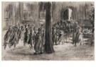 Max Liebermann(1847-1935)  - 
School run in Laren -
Postcard - 
A17068-1