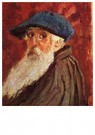 Camille Pissarro (1830-1903)  - 
Self Portrait 2, 1900 -
Postcard - 
A19582-1