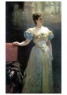 Ilya Repin (1844-1930)  - 
Portrait of Princess Maria Klavdievna Tenisheva, Patroness 1 -
Postcard - 
A20851-1