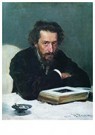 Ilya Repin (1844-1930)  - 
Portrait Of Composer And Journalist Pavel Ivanovich 1884 -
Postcard - 
A20917-1