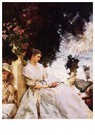 John Singer Sargent(1856-1925) - 
In The Garden, Corfu -
Postcard - 
A21615-1
