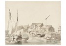 William Turner(1775-1851)  - 
Boat-Building At Dover -
Postcard - 
A22593-1