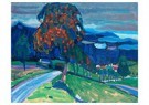 Wassily Kandinsky(1866-1944)  - 
Herbst Bei Murnau (autumn near Murnau) -
Postcard - 
A22777-1