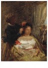 Henri Fantin-Latour 1836-1904) - 
The dressing table -
Postcard - 
A24321-1
