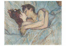 Henri de Toulouse-Lautrec  - 
In bed: the kiss -
Postcard - 
A24388-1