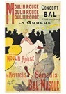 Henri de Toulouse-Lautrec  - 
Le Moulin Rouge - La Goulue (the greedy one) -
Postcard - 
A24428-1