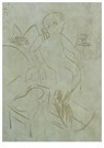 Henri de Toulouse-Lautrec  - 
Intimité / Privacy / Alone -
Postcard - 
A24467-1