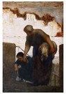 Honoré Daumier (1808-1879)  - 
The Washerwoman -
Postcard - 
A24493-1