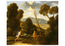 Nicolas Poussin (1594-1665)  - 
Landscape with a Man Pursued by a Snake, circa 1637-1639 -
Postcard - 
A25509-1