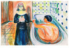 Edvard Munch (1863-1944)  - 
Marat in the Bath and Charlotte Corday, 1930 -
Postcard - 
A25896-1