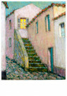 Henri le Sidaner (1862-1939)  - 
Staircase, 1933 -
Postcard - 
A25972-1