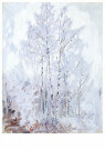 Axel Gallen-Kallela (1865-1931 - 
Frosty Birch Trees, 1894 -
Postcard - 
A26954-1