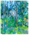 Paul Cézanne (1839-1906)  - 
In the Woods, 1897-1898 -
Postcard - 
A27090-1