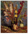 Vincent van Gogh (1853-1890)  - 
Vase with Gladioli and China Asters, 1886 -
Postcard - 
A27341-1