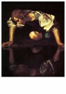 Caravaggio (1571-1610)  - 
Narcissus, 1597 -
Postcard - 
A32589-1