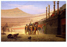 Jean-Léon Gérôme(1824-1904)  - 
Ave Caesar, Morituri Te Salutant, 1859 -
Postcard - 
A33174-1