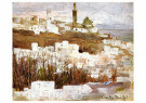 Charles Reiffel (1862-1942)  - 
North African Scene, circa 1895 -
Postcard - 
A33199-1