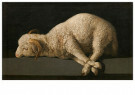 Francesco de Zurbarán 1598-166 - 
Agnus Dei (the Lamb of God), 1635-1640 -
Postcard - 
A34462-1