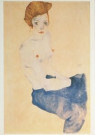 Egon Schiele (1890-1918)  - 
Egon Schiele/Unt/HGM -
Postcard - 
A3566-1