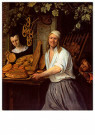 Jan Steen (1625-1679)  - 
The Leiden Baker Arend Oosterwaert and His Wife Catharina Ke -
Postcard - 
A35695-1