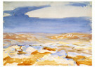 John Singer Sargent (1856-1925 - 
The Desert from Jerusalem, 1905-1906 -
Postcard - 
A37264-1