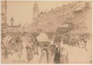 Ilya Repin (1844-1930)  - 
The Nevsky Prospect, 1887 -
Postcard - 
A3804-1