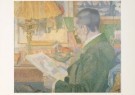 Jan Th.Toorop (1858-1928)  - 
print lover -
Postcard - 
A3928-1