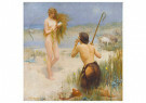 Arthur Hacker (1858-1919)  - 
The Sea Maiden, 1897 -
Postcard - 
A44049-1