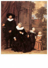 Frans Hals (1581-1666)  - 
Family Portrait, 1635 -
Postcard - 
A44370-1