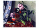 Felix Vallotton (1865-1925)  - 
Hydrangea and Poppies, 1919 -
Postcard - 
A46834-1