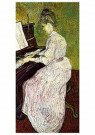 Vincent van Gogh (1853-1890)  - 
Marguerite Gachet at the Piano, 1890 -
Postcard - 
A48878-1