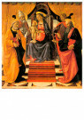 Domenico Ghirlandaio 1449-1494 - 
Madonna and Child Enthroned with Saints, 1479 -
Postcard - 
A50295-1