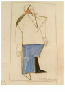 Kazimir Malevich (1879-1935)  - 
K.Malevich/Old-timer/MMDA -
Postcard - 
A5038-1