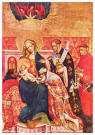 Conrad von Soest (1370-1425)  - 
Adoration of the Kings (Marienaltar, Marienkirche), circa 14 -
Postcard - 
A51262-1