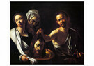 Caravaggio (1571-1610)  - 
Salome with the Head of St. John the Baptist, 1609-1610 -
Postcard - 
A51461-1